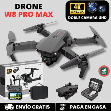 NUEVO DRONE  W8 PRO MAX 2025 CON INTELIGENCIA ARTIFICIAL + REGALO